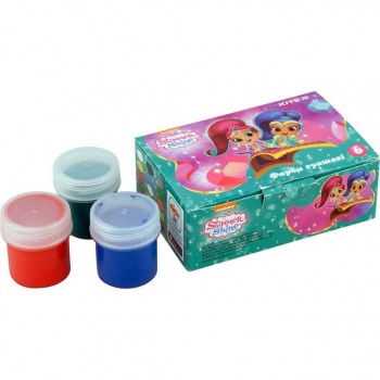 Темперни бои Kite Shimmer&Shine  6 цвята, 20 ml
