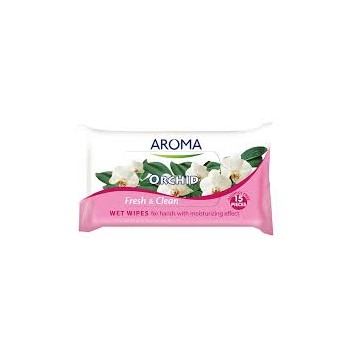 МОКРИ КЪРПИ AROMA FRESH & CLEAN ORCHID