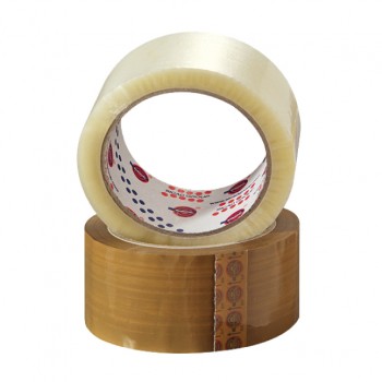 Лепяща опаковъчна лента Eurocel безцветна 48 mm x 66 m