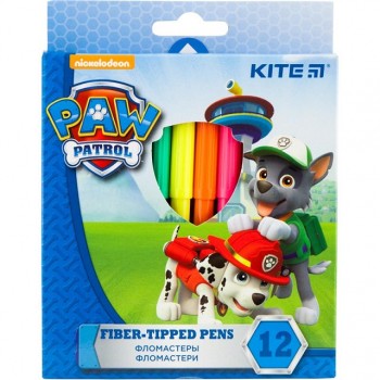 Флумастери Kite Paw Patrol 12 цвята в кутия