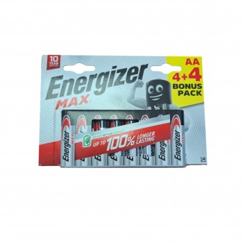 Батерии Energizer MAX AA 4+4 бр.